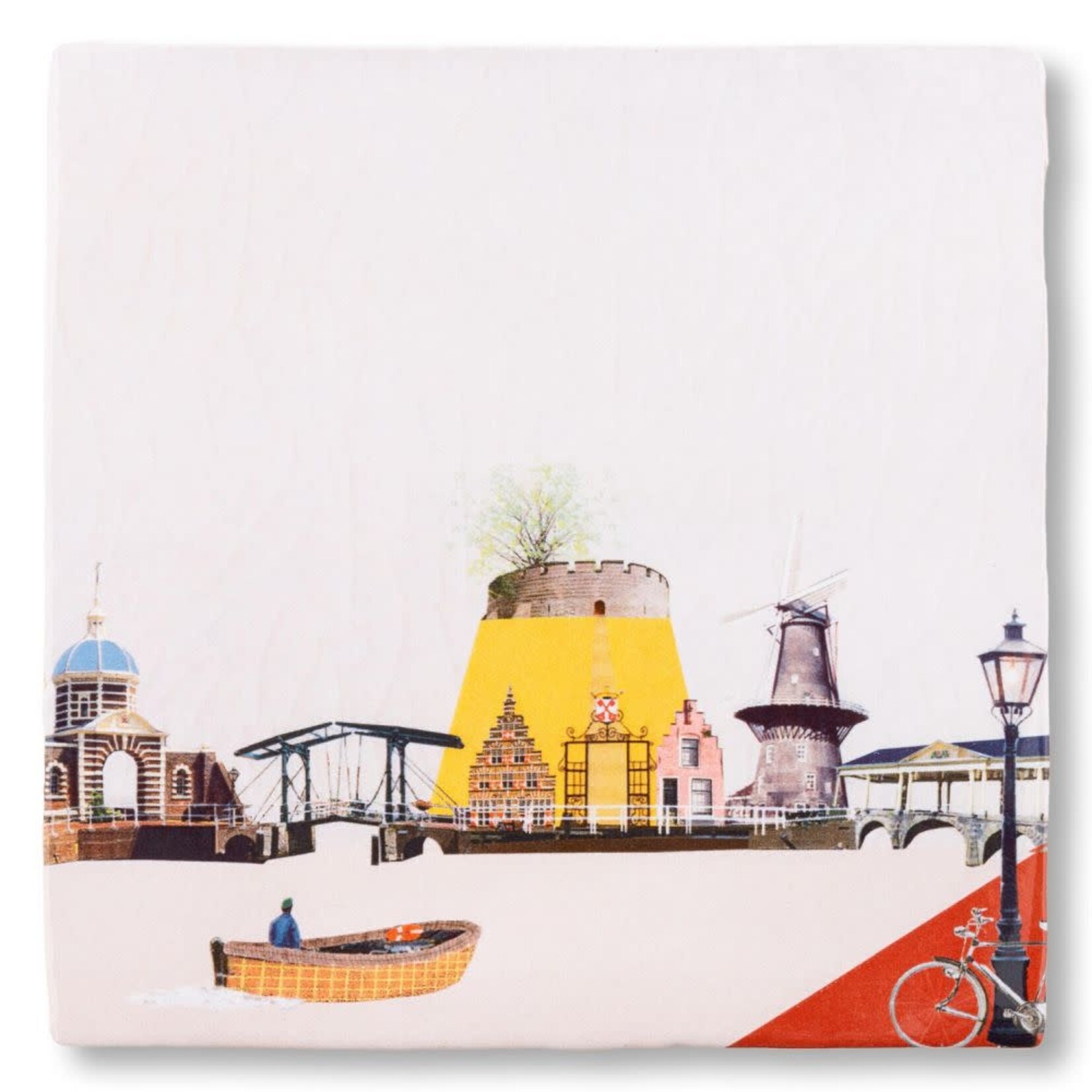 StoryTiles StoryTiles Siertegel 10x10 Leiden (meerdere soorten)