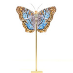 Trovelore Trovelore Art Object White Peacock Butterfly