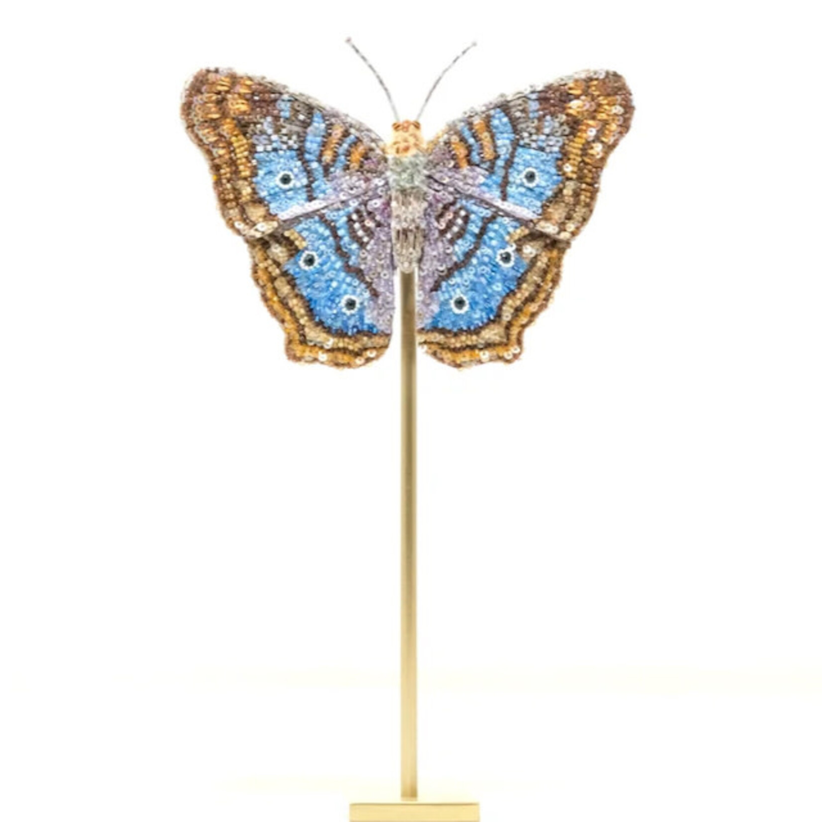 Trovelore Trovelore Art Object White Peacock Butterfly