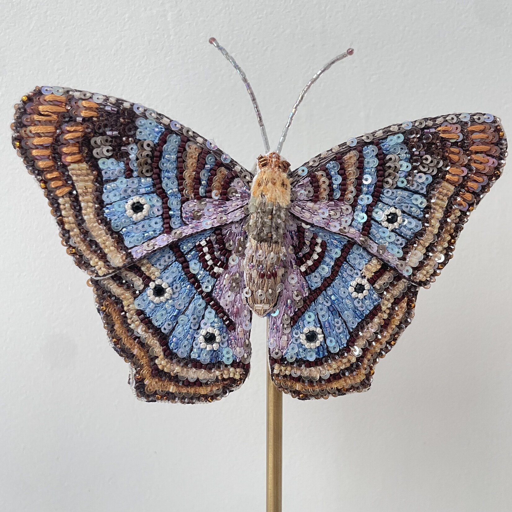 Trovelore Trovelore Art Object White Peacock Butterfly