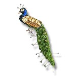 Trovelore Trovelore Broche (meerdere vogels)