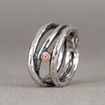 Jéh Jewels Jeh Jewels ring zilver met 10K en toermalijn 21648 58