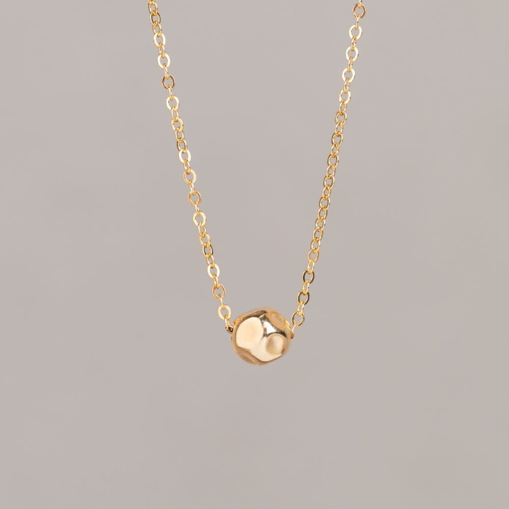 Jéh Jewels Jeh Jewels collier goldfilled fine met bal 21772