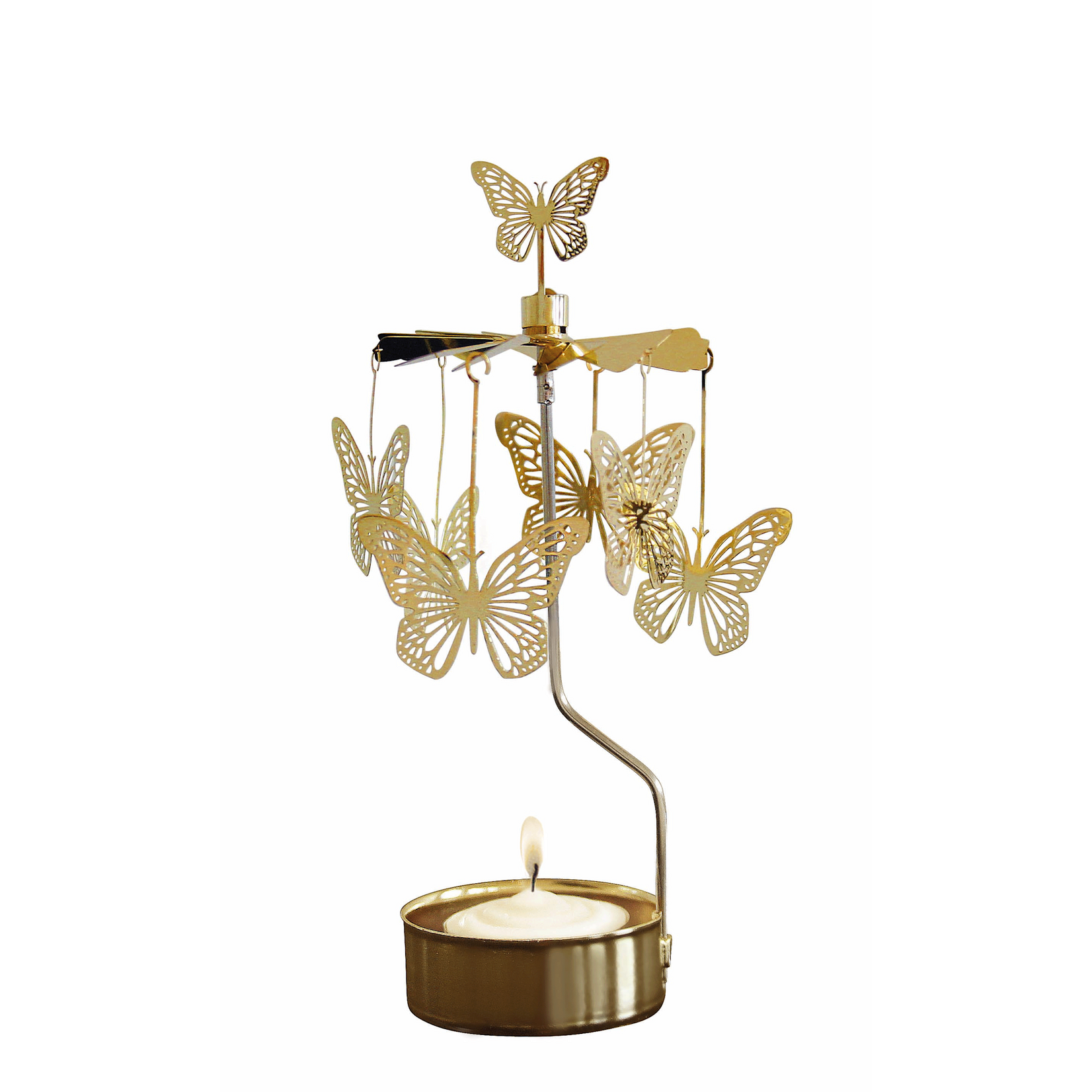Pluto Design Pluto Design Tealight Spinner (thema Dieren/Bloemen)