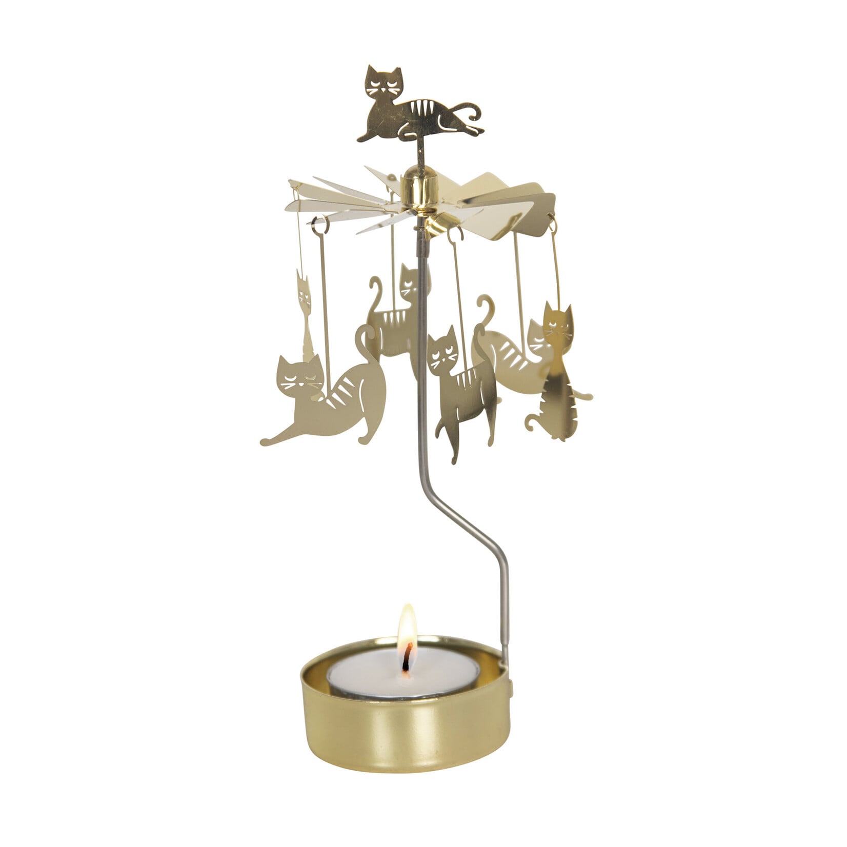 Pluto Design Pluto Design Tealight Spinner (thema Dieren/Bloemen)