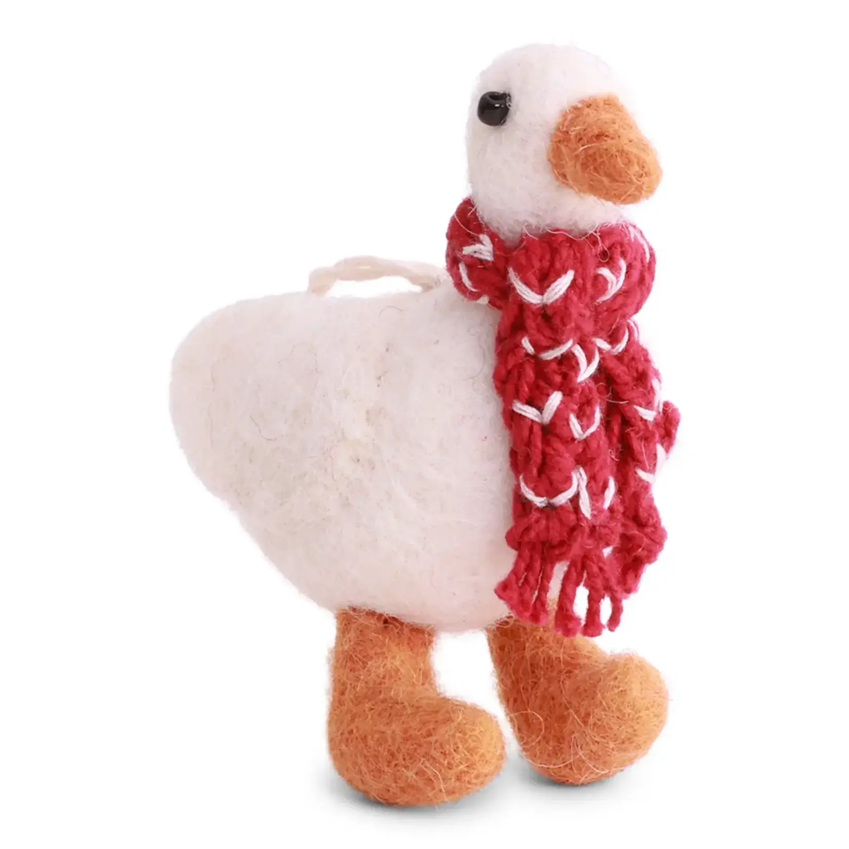 Gry & Sif Gry & Sif Gans met rode sjaal