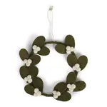 Gry & Sif Gry & Sif Krans Mistletoe donkergroen 15 cm
