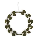 Gry & Sif Gry & Sif Krans Mistletoe donkergroen 25 cm