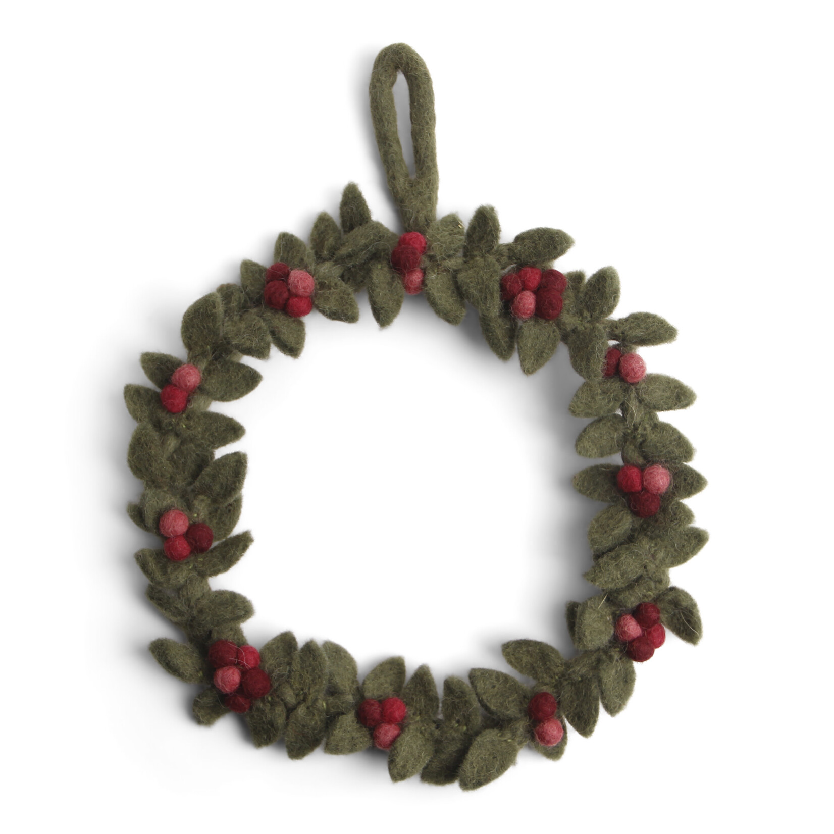 Gry & Sif Gry & Sif Krans met rode bessen 18 cm