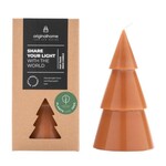 Original Home Original home Tree candle large Cognac