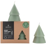 Original Home Original home Tree candle small Green, set van 2