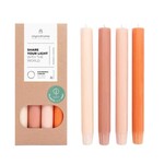 Original Home Original home Vegan dinner candle set (4 stuks) Terracotta