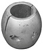 00511MUSA - Tecnoseal 44.4mm USA Egg Shape Zinc Shaft Anode