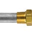 TEC-E1G - Tecnoseal 1" Long Zinc Pencil Anode With Plug 3/8" NPT