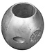00505USAAL - Tecnoseal 28.6mm USA Egg Shape Aluminium Shaft Anode