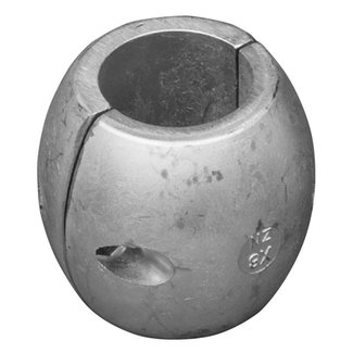 Tecnoseal 00511MUSAAL - Tecnoseal 44.4mm USA Egg Shape Aluminium Shaft Anode