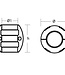 00504 - Tecnoseal 28mm Standard Zinc Shaft Anode