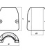 00500UK - Tecnoseal 19mm Zinc Heavy Duty Shaft Anode  With Insert