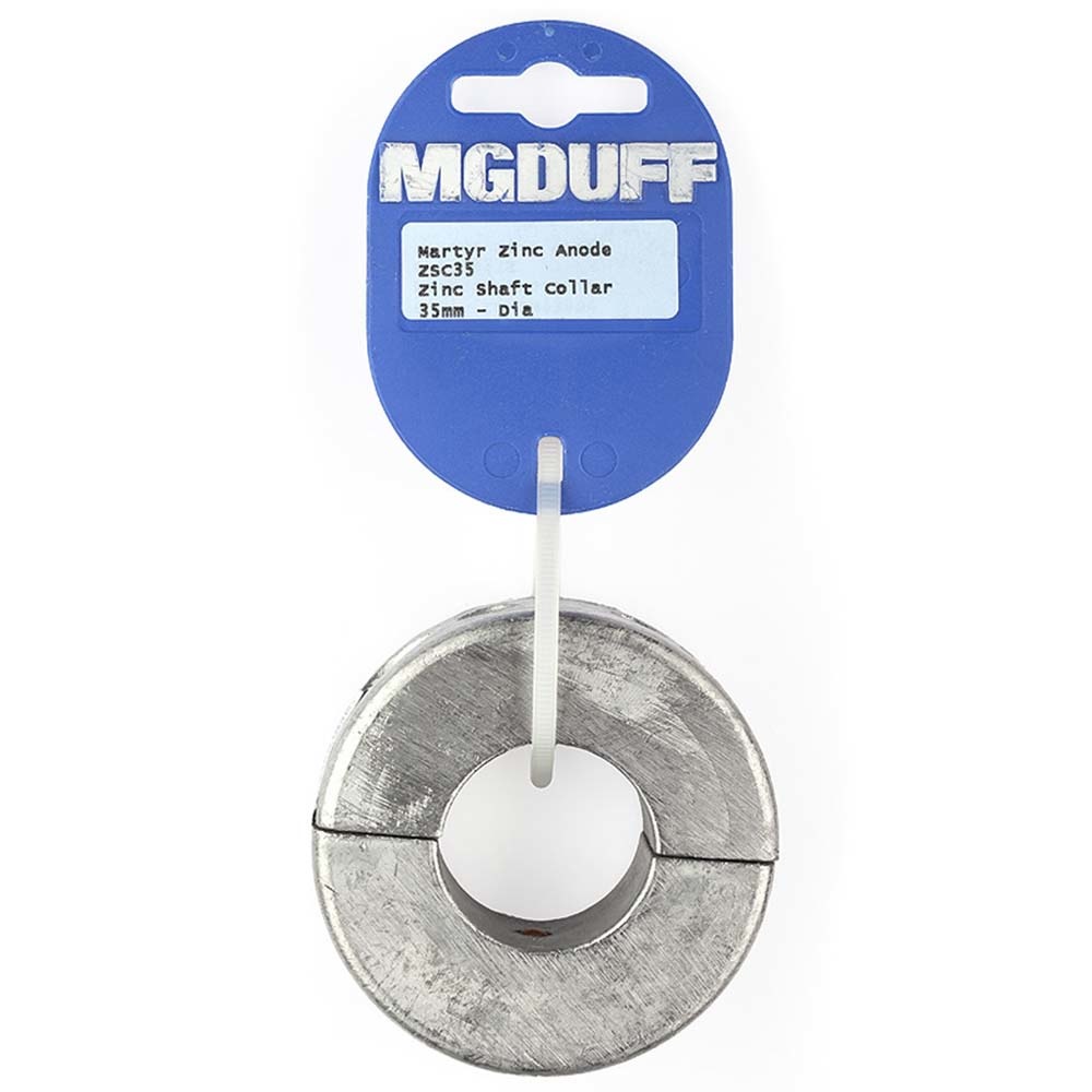ZSC35 MG Duff 35mm Zinc Shaft Collar Anode Anode Outlet