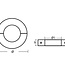 00577 - Tecnoseal 120mm Zinc Collar Anode