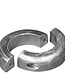 00550L - Tecnoseal 19mm Zinc Slim Shaft Collar Anode