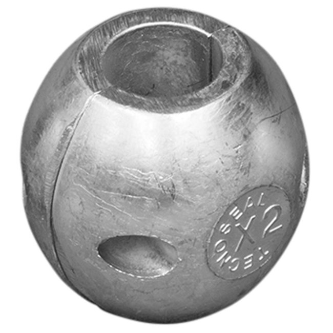 00501USAAL - Tecnoseal 22mm USA Egg Shape Aluminium Shaft Anode