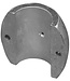 00505USA - Tecnoseal 28.6mm USA Egg Shape Zinc Shaft Anode