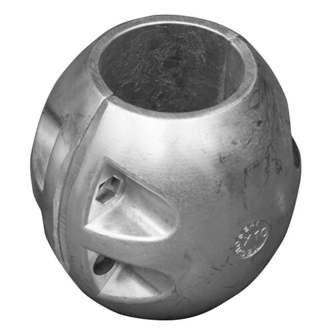 00516USA - Tecnoseal 57.1mm USA Egg Shape Zinc Shaft Anode