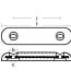 00271EAL - Tecnoseal Fairline Aluminium Bolt On Bar Anode 1.75kg