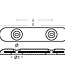 00272EMG - Tecnoseal Magnesium Fairline Bolt On Bar Anode 1.76kg