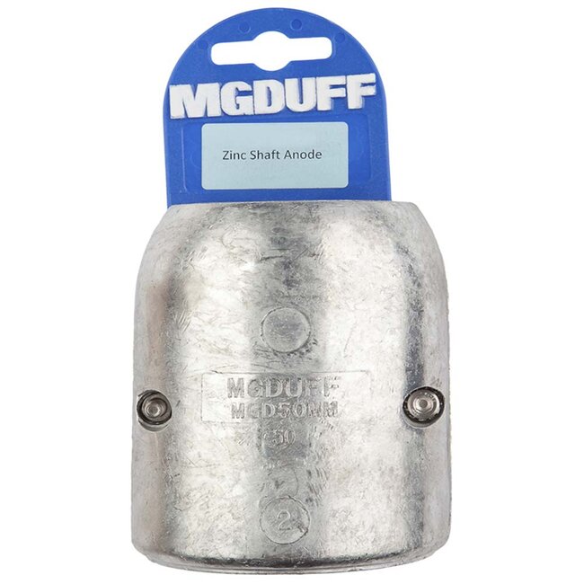 MGD50 - MG Duff 50mm Zinc Heavy Duty Shaft Anode