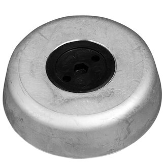 Tecnoseal 00154AL - Tecnoseal Aluminium Baglietto 120mm Transom Disc Anode 0.8kg