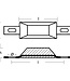 00387/1AL - Tecnoseal Aluminium Scandinavian Style Bolt On Anode 0.6kg