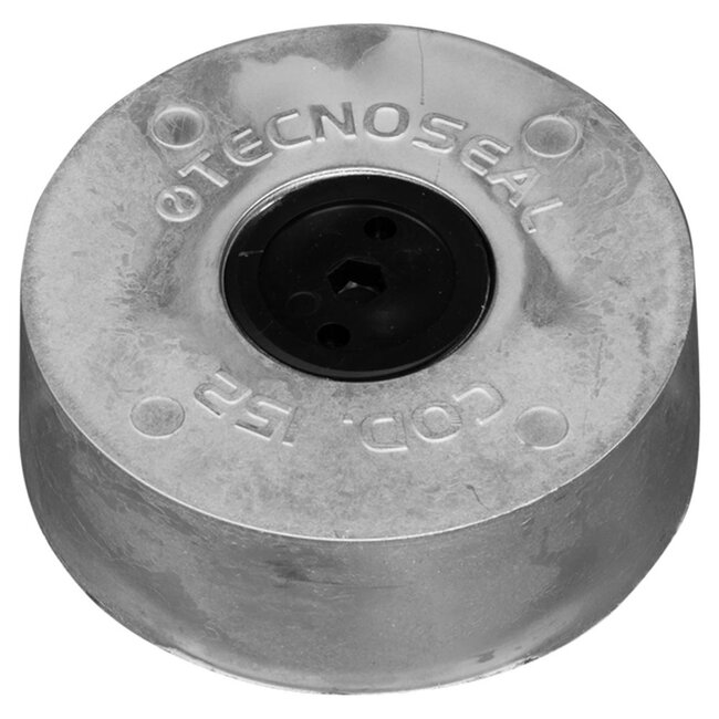 00152AL - Tecnoseal Aluminium Baglietto 135mm Transom Disc Anode 1.53kg
