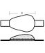 00351MG - Tecnoseal Magnesium Weld On Pear Anode 0.70kg