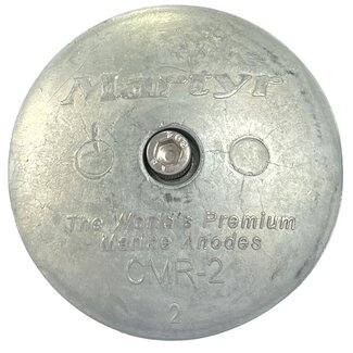 MG Duff ZD59 - MG Duff Zinc Bolt On Disc Anode (Pair) 0.43kg