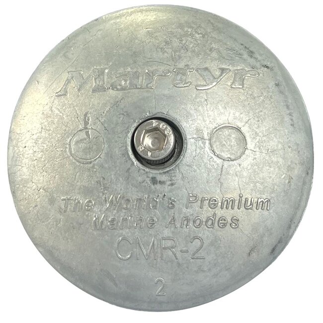 ZD59 - MG Duff Zinc Bolt On Disc Anode (Pair) 0.43kg