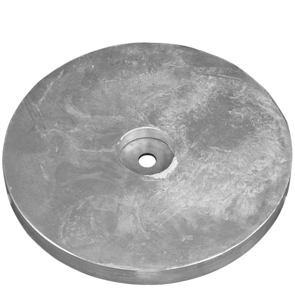 00156 Tecnoseal Large Zinc Disc Anode 7kg Anode Outlet