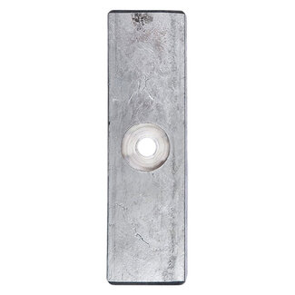 MG Duff ZD4261H - 6" Zinc Strip Anode - 1 Hole