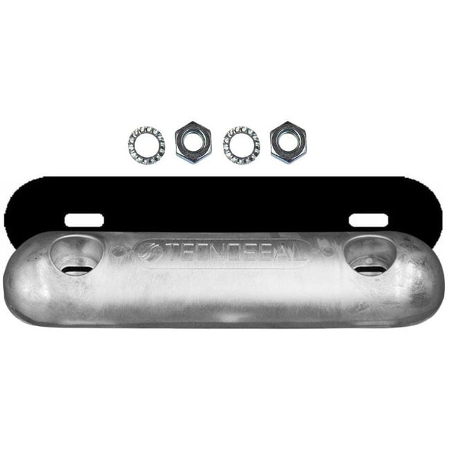 00271EALKIT - Tecnoseal Fairline Aluminium Bolt on Bar Anode Kit 1.75kg