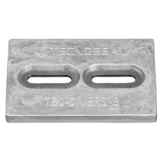 Tecnoseal TEC-DIVERS-S - Tecnoseal Zinc Rectangular Small Plate Anode 1.1kg