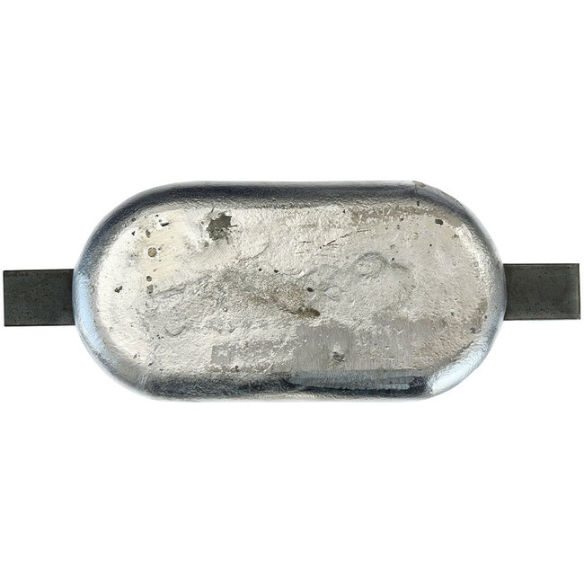 AL80WUK - Aluminium Weld On Hull Anode 3.2kg