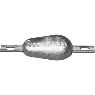 Tecnoseal 00351/1 - Tecnoseal Zinc Bolt-On Pear Anode 1.8kg