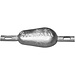 Tecnoseal 00351/1 - Tecnoseal Zinc Bolt-On Pear Anode 1.8kg