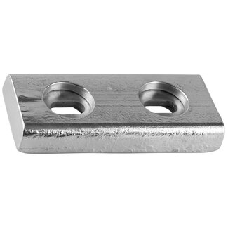 Tecnoseal 00243 - Tecnoseal Zinc Bolt on Rectangular Plate Hull Anode 1.2kg