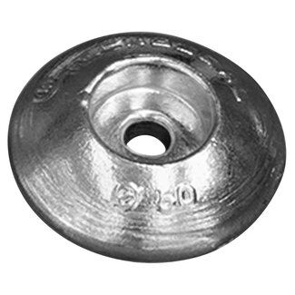 Tecnoseal 00100PAL - Tecnoseal 50mm Heavy Duty Aluminium Disc Anode 0.05kg