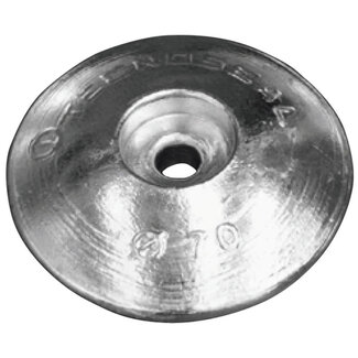 Tecnoseal 00101P - Tecnoseal 70mm Heavy Duty Zinc Disc Anode 0.3kg