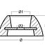 00101UKMG - Tecnoseal 70mm Magnesium Heavy Duty Disc Anode 0.11kg