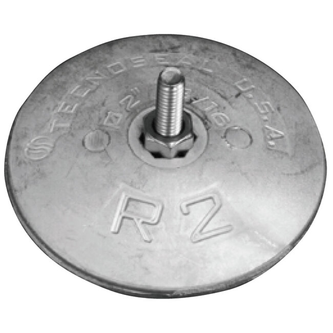 R2AL - Tecnoseal 72mm Aluminium Disc Anode 0.15kg (Pair)