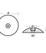 R2AL - Tecnoseal 72mm Aluminium Disc Anode 0.15kg (Pair)